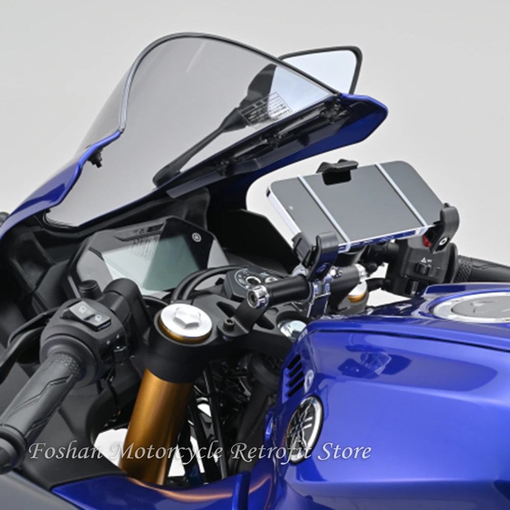 For YAMAHA YZF R15 R125 2023 2024 GPS Mount Bracket Motorcycle Modifications Accessories YZF R15 YZF R125