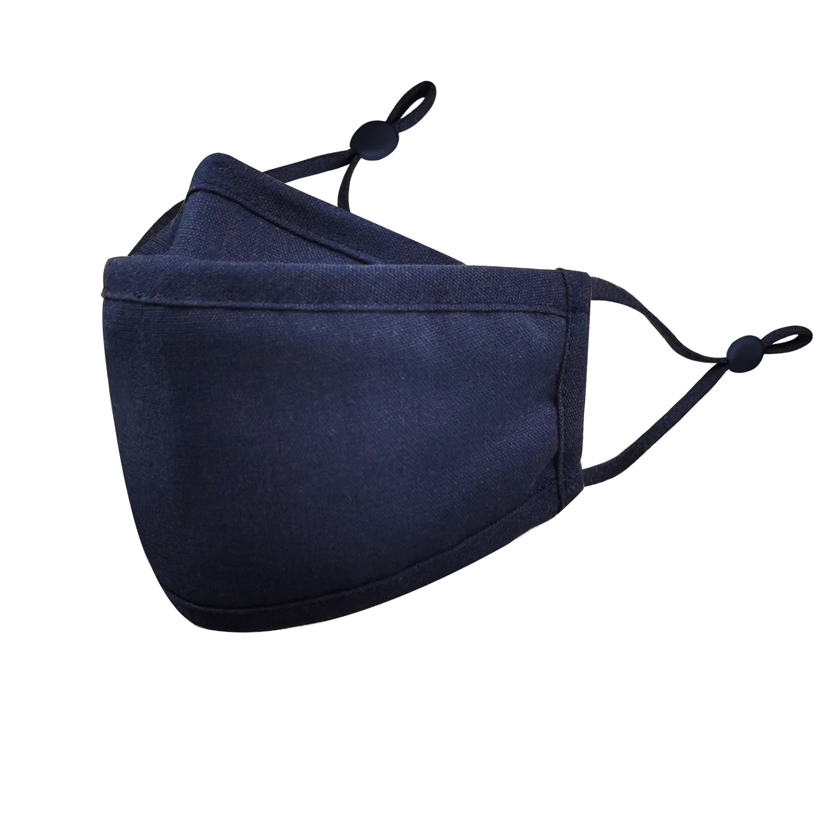 washed to keep warm, Korean version can insert PM2.5 filter, men's large-size three-dimensional cotton and linen mask