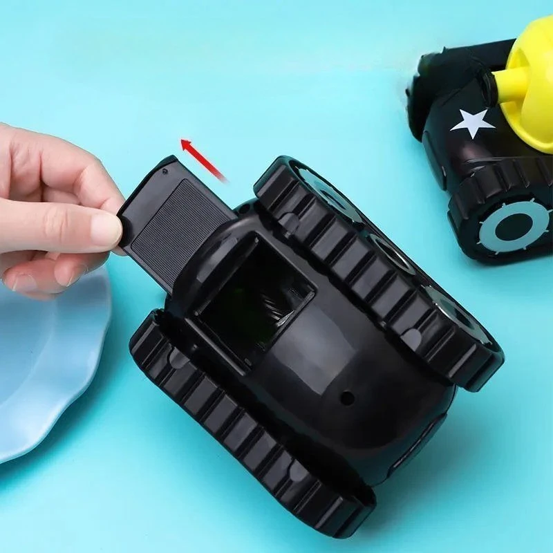 Tank Shaped Manual Pencil Sharpener for Kids Students