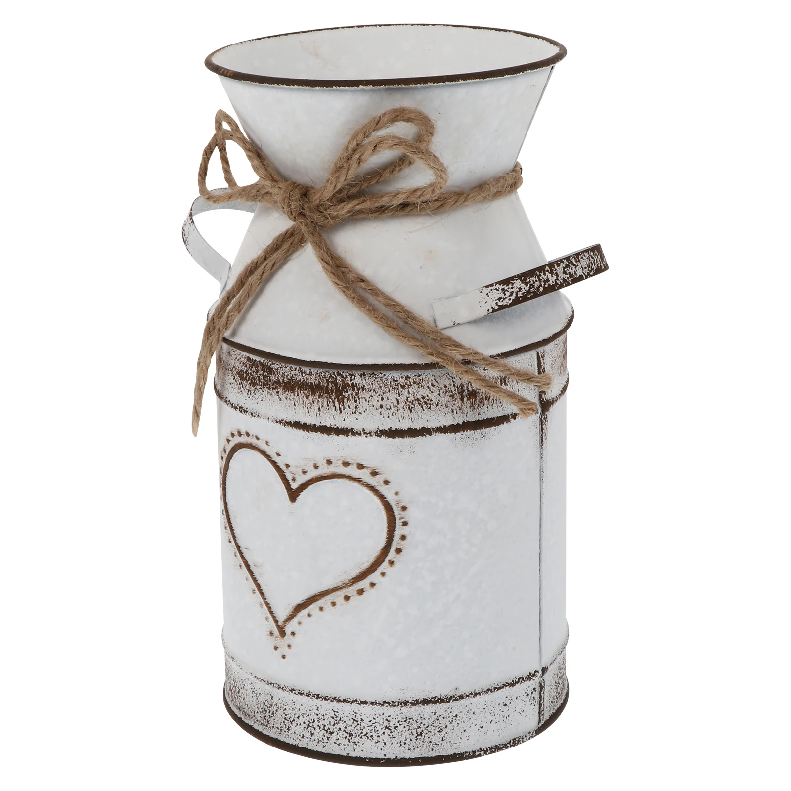 

Heart Shaped Flower Vase Decor Rustic Wedding Centerpieces Floral Arrangement Vase Decoration Natural Artificial Flowers Pot