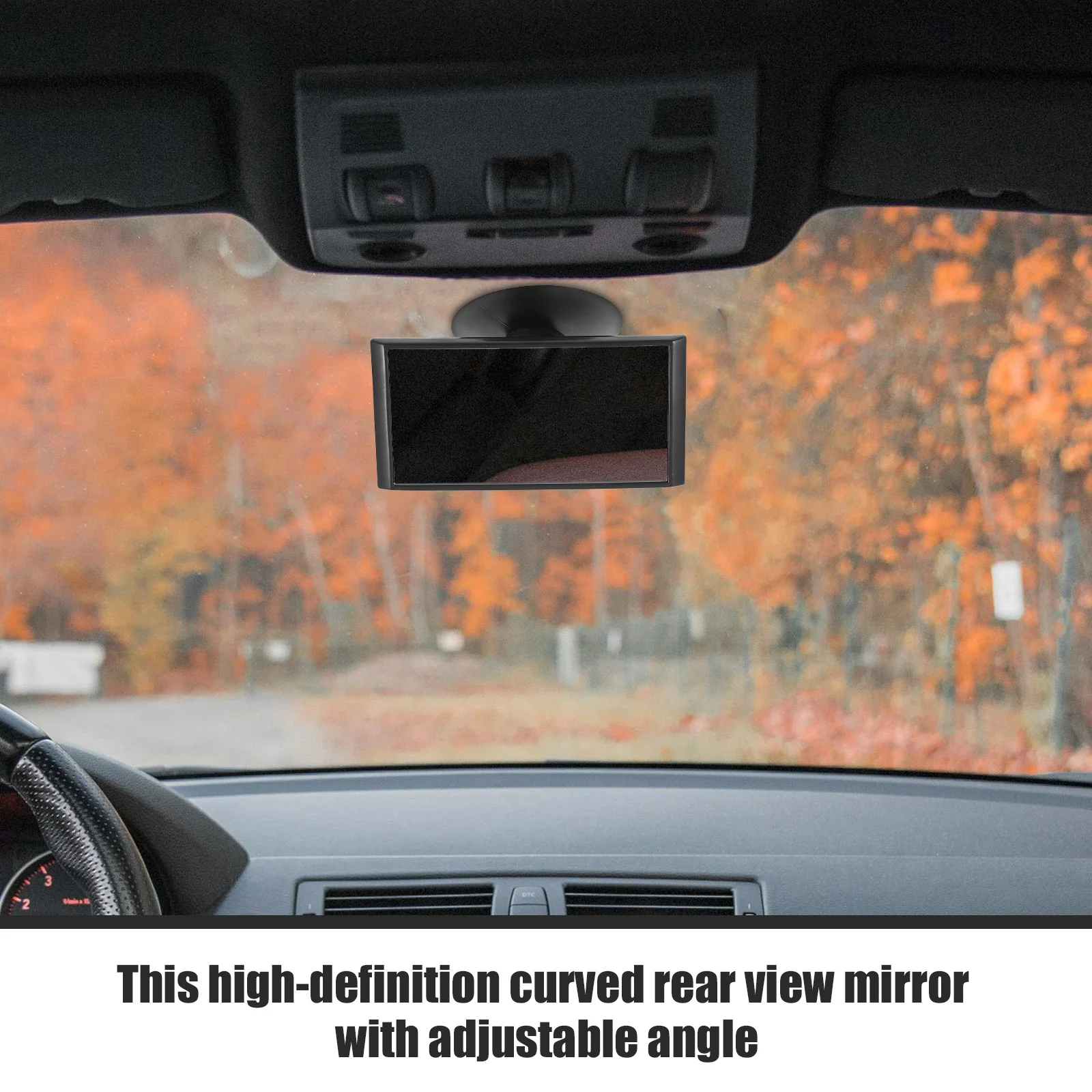 

Car Rear-view Mirror Automotive Auxiliary Interior for Vehicles Rearview Sucker Mirrors