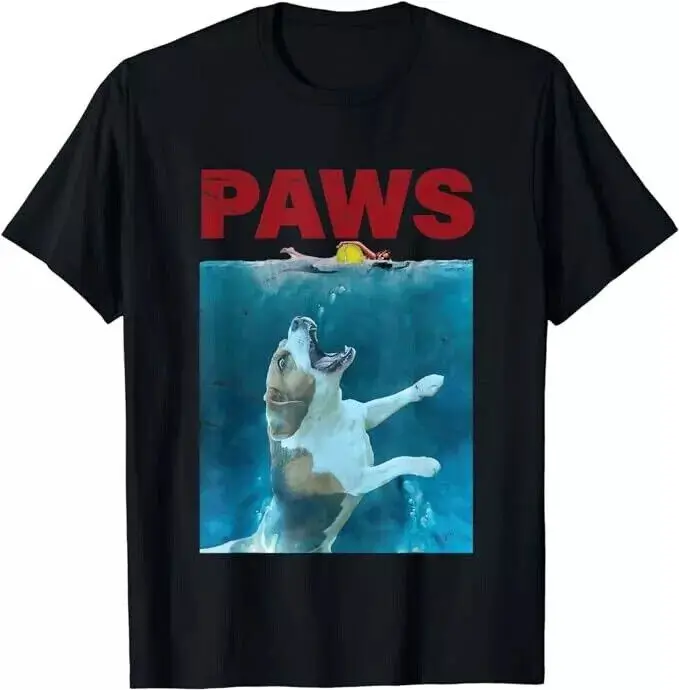 Funny Beagle Underwater Paws Unique Gift for Dog Lovers Unisex T-Shirt