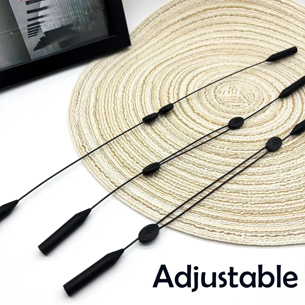 MJYIWANG Anti Slip Elastic Glasses Rope Stretchable Eyeglasses Cord Soft Spectacles Lanyard Running Lasting Sturdy Eyewear Strap