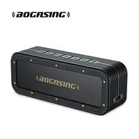 BOGASING M4 Bluetooth Speaker 40W Wireless Sound Column Extended Bass Outdoor IPX7 Waterproof Portable Subwoofer stereo surround