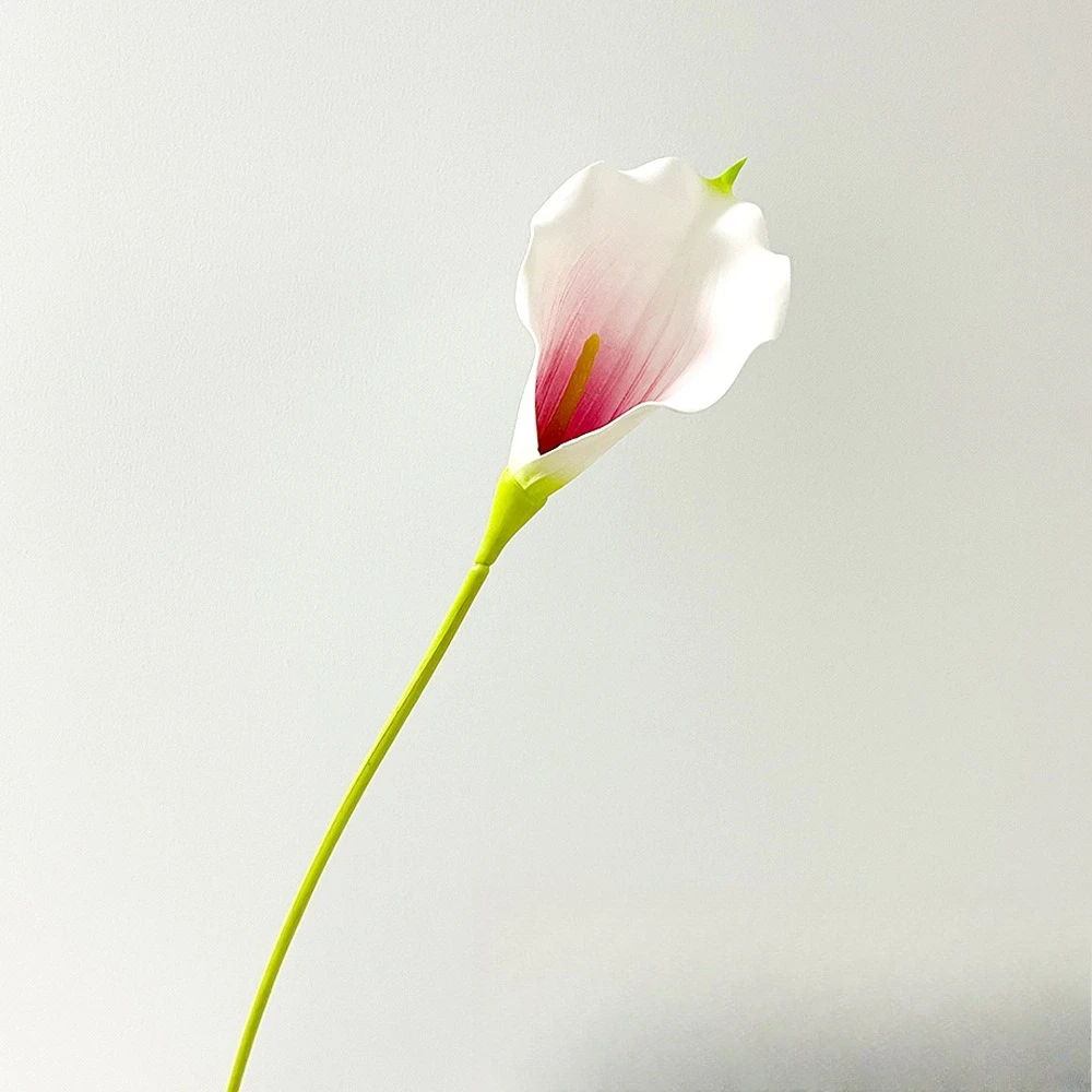 10 Stück Künstliche Große Calla-Lilien Schaumstoffblumen Brautstrauß-Zubehör Hochzeitsdekoration Party-Blumenarrangements Heimdekoration – Detail 5