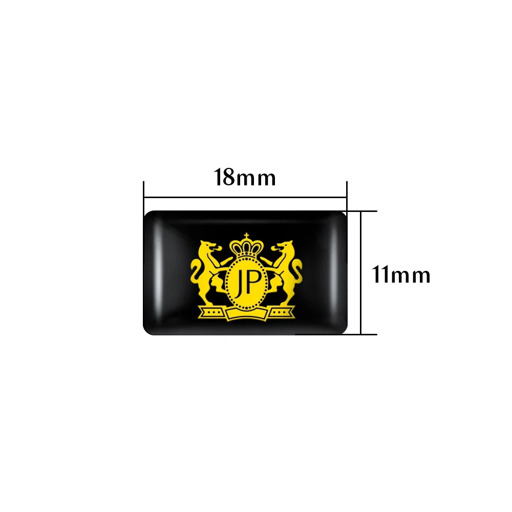 Accesorios de epoxi 3D para volante de coche, 10 piezas, para Toyota GR, GAZOO RACING, insignia, emblema, pegatina de decoración Interior
