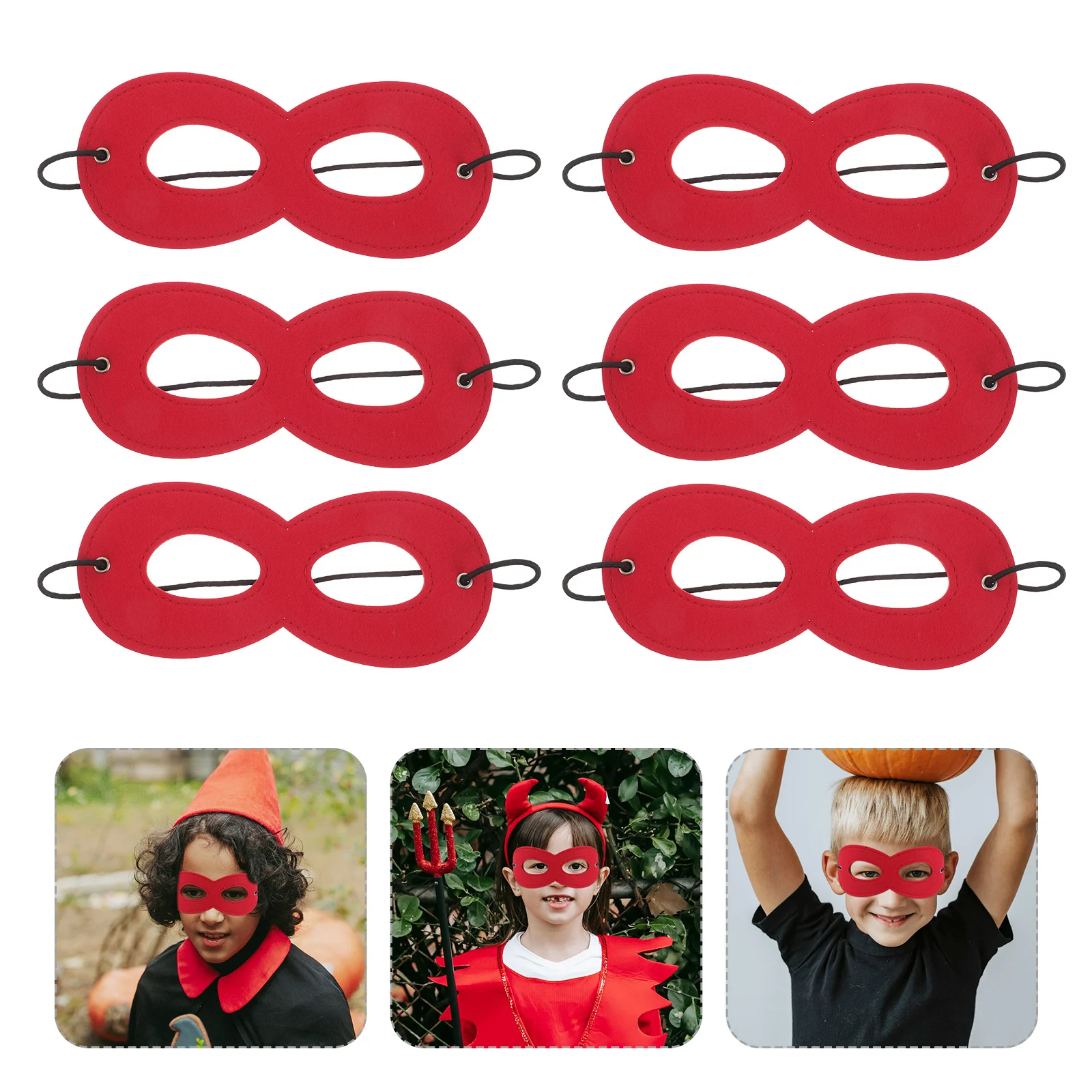 10 قطعة قناع عين البطل الخارق للأطفال ورأى أقنعة مخصصة سهلة ارتداء شريط مرن لعوب الدعائم الطرف تحت عنوان لوازم عيد الميلاد