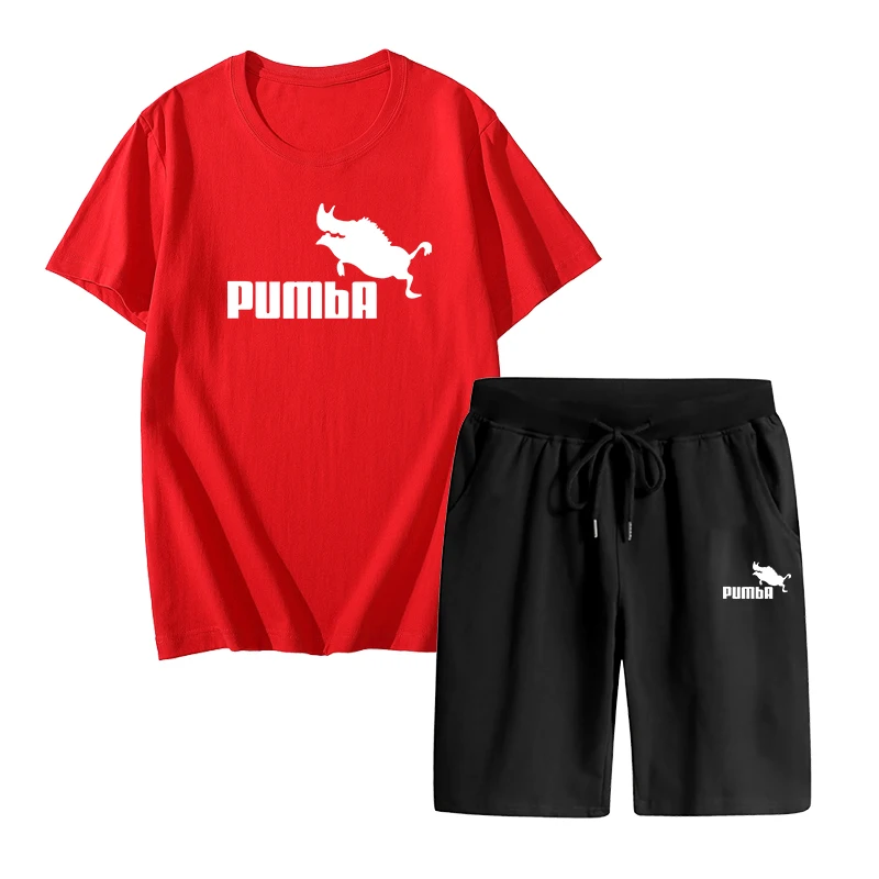 2025 Summer Hot Sale Mens T-shirt Tracksuit High Quality Pure Cotton Tops and Sport Bermuda Shorts Home Outdoor Casual Tees Set