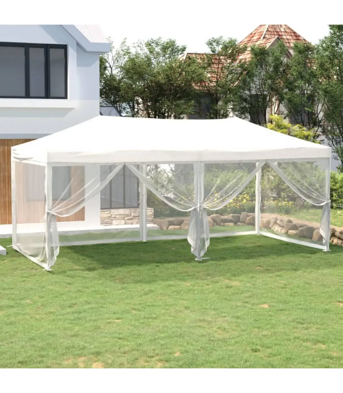 3x6 m White Side Wall folding party tent and gazebos