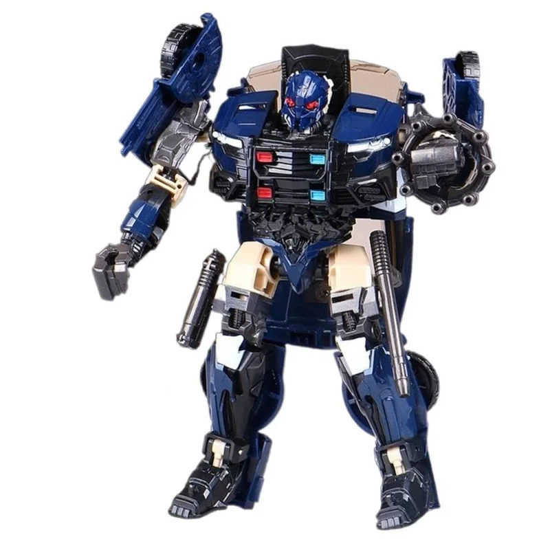 Bmb Barricade Aoyi H6001-5 Ko SS28 Transformatie Rollbar 6001-5 Film Anime Figuur Model Vervormbare Robot Auto Abs Speelgoed voor Kind
