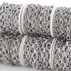 1meter Stainless Steel Chain for Needlework Heavy Big Chain DIY Handmade Chains For Jewelry Making Bracelet Necklace Accessories