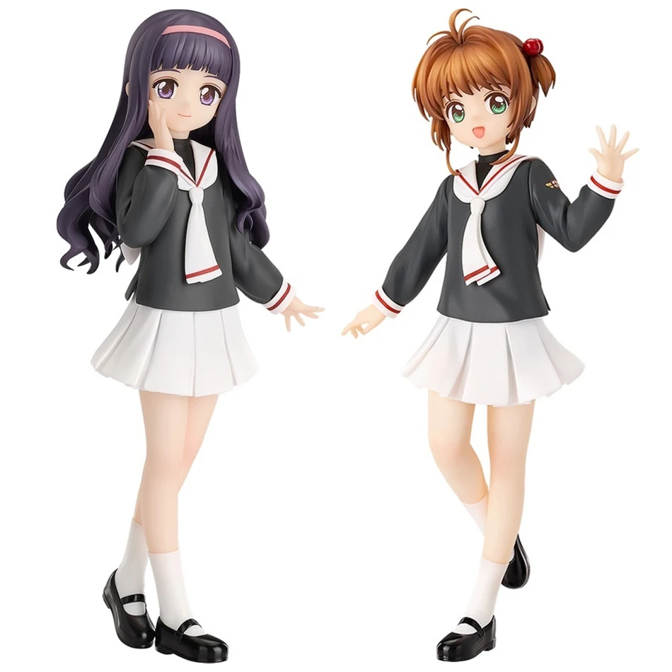 

16 см аниме фигурка KINOMOTO SAKURA/Daidouji Tomoyo фигурка Коллекционная модель из ПВХ игрушки детский подарок на день рождения