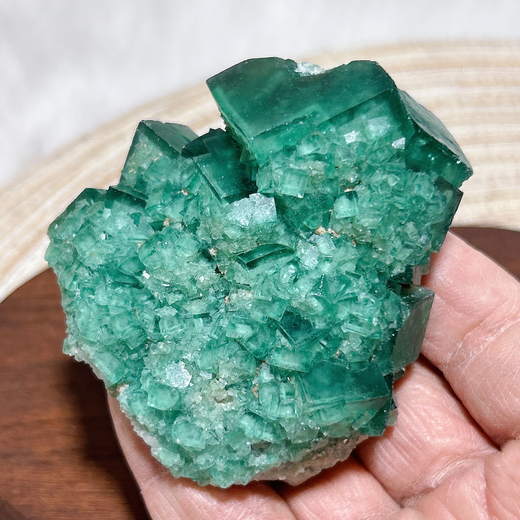 

Healing Natural Crystals Green Fluorite Cube Specimen Raw Stone High Quality Gemstones Home Decorations Room Decor Mineral