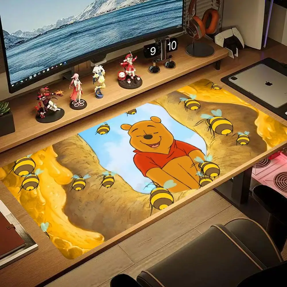 Mouse Pad Cartoon Non-slip Lockedge Dis Winnie Office Student Cute Gaming Pooh Thickened the Large Writing Cushion MousePad
