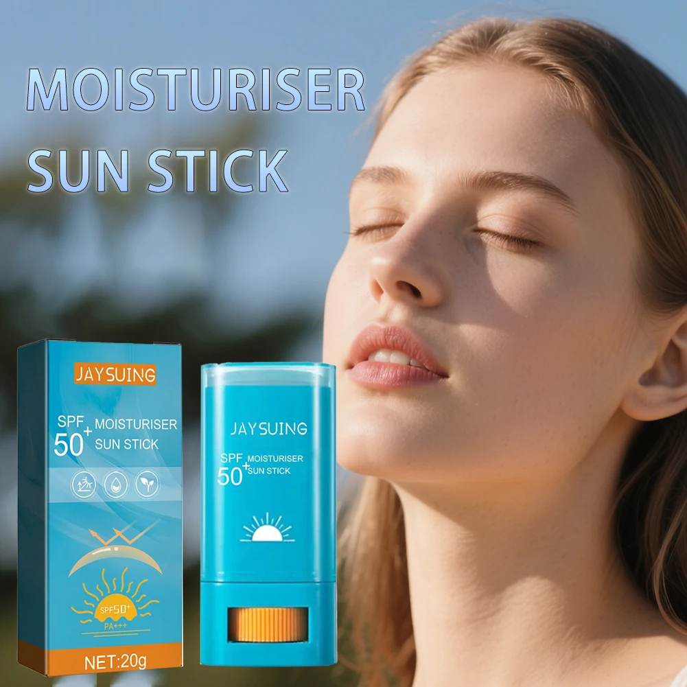 20g Sunscreen Cream Stick SPF 50+ Lightweight Korea for All Skin Type Sun Block Isolation Cream UV Protective Anti Oxidant