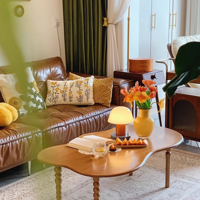 طاولة القهوة اليابانية الفريدة من نوعها غير النظامية Japandi الحد الأدنى التعشيش طاولة القهوة الفاخرة الشمال ميسا دي سنترو سالا أثاث المنزل