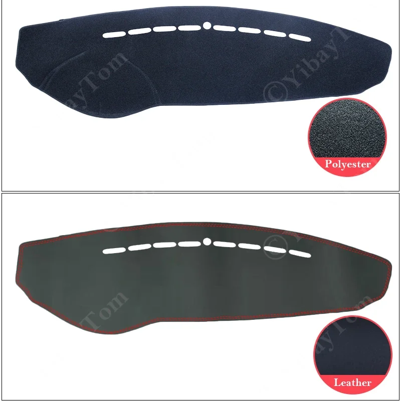 For Hyundai Sonata NF 2005- 2009 Anti-Slip Leather Mat Dashboard Cover Pad Sunshade Dashmat Protect Carpet Accessories Rug 2008