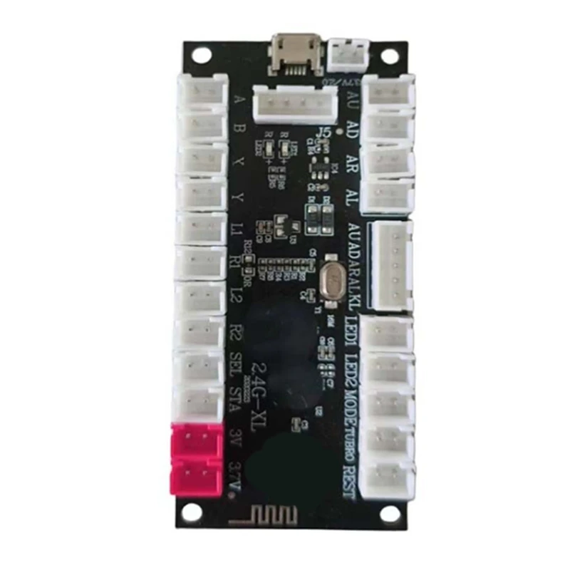 2.4G Wireless Zero Delay Joystick Encoder Arcade Game Controller Board Diy Kit Parts Support Wireless PC//Android-DT30