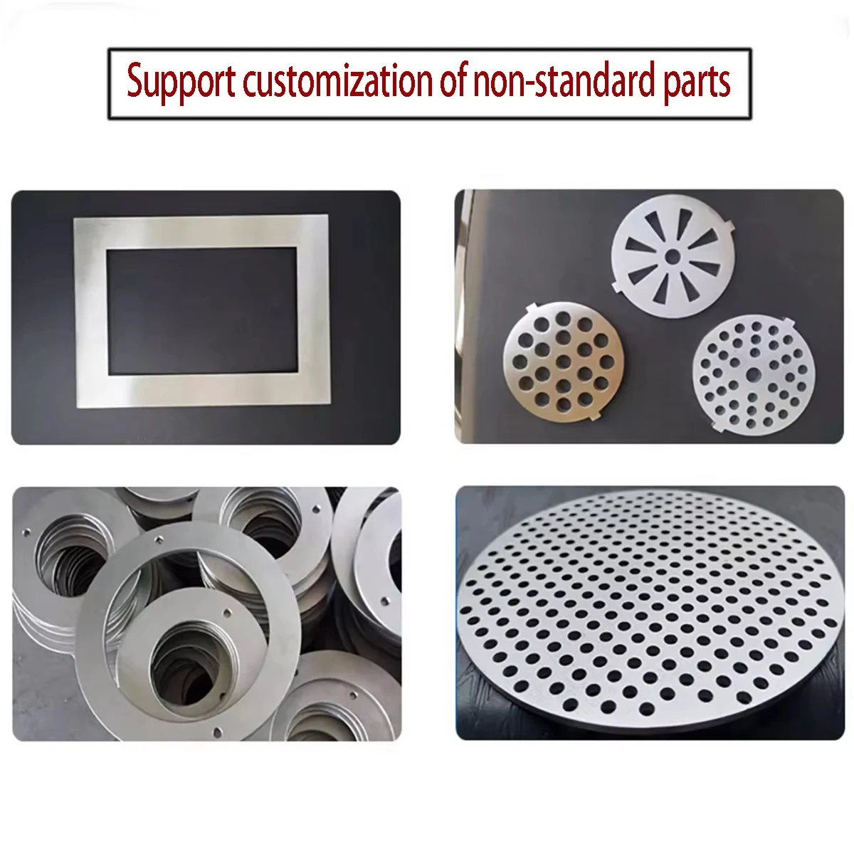 1Pc 304 Stainless Steel Round Disc Panel 0.5-5mm Thick 50-300mm Dia Custom Machining Blank Sheet