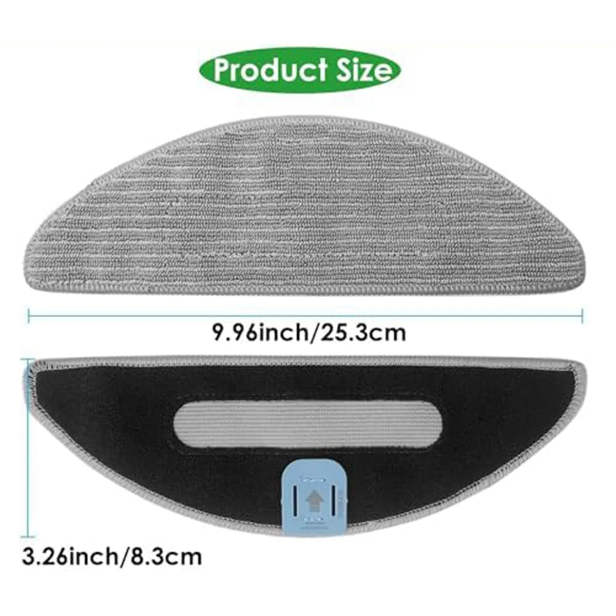 وسادات قماش ممسحة بديلة لقطع غيار المكنسة الكهربائية iRobot Roomba Combo I5, I5+,J5, J5+