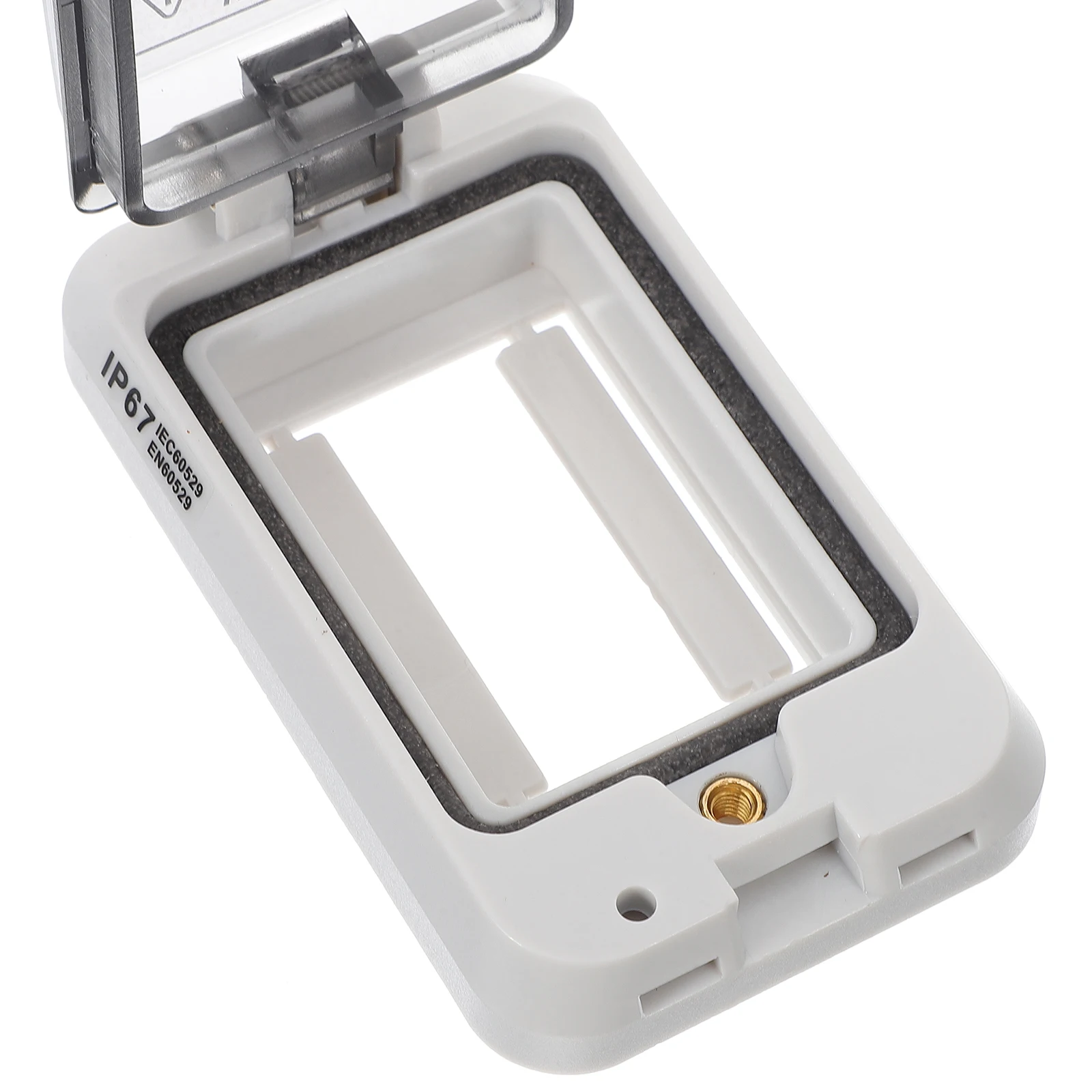 

Transparent Circuit Breaker Box Weatherproof Clear Distribution Protector 180 Degree Flip Top Waterproof Electrical Junction Box