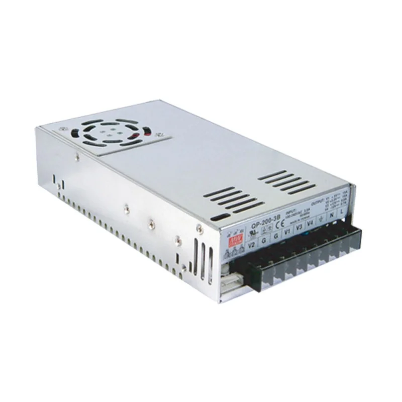 Mean Well QP-200-3A meanwell 5V3.3V12V-5V DC 200W Quad Output with PFC Function Power Supply online store