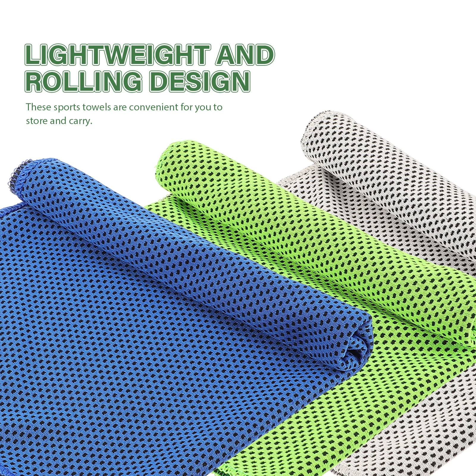 

3 Pcs Backpack Quick-drying Sports Towel Fitness Yoga Polyester Workout Sweat Towels