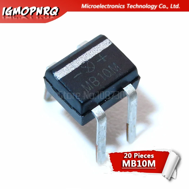 20шт, MB6S, MB6M, MB10S, MB10M, MB6F, 600 A, в, однофазный, Стандартный, новый, оригинальный