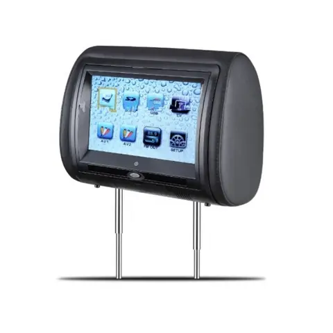9 Inch IPS Touch Screen GPS Car Monitor Headrest for Player with USB and Remote Control
