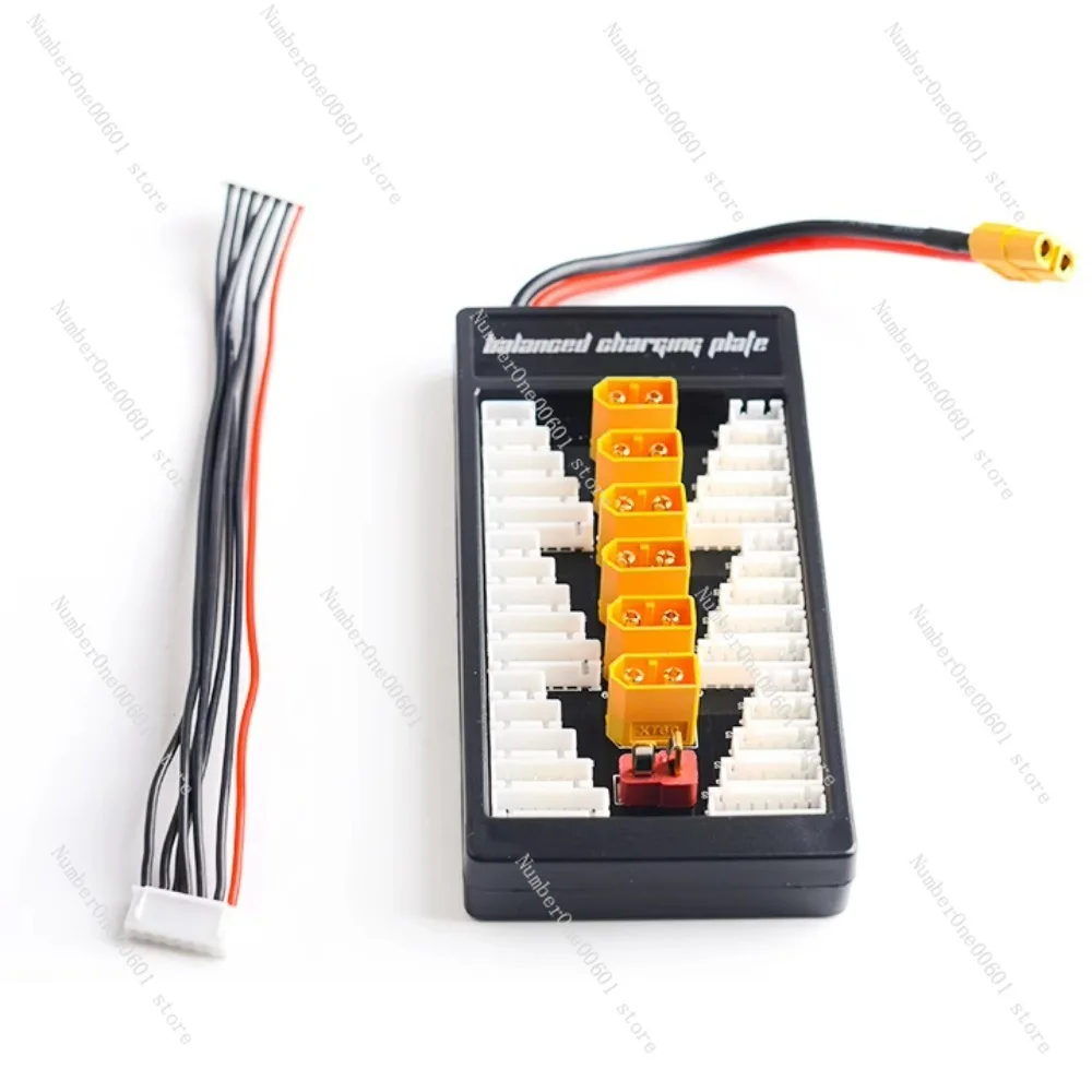 IMAX B6 Balance Charger Expansion Board Model Aircraft Lithium Battery T Plug Xt60 Terminal Block Parallel Charging Panel