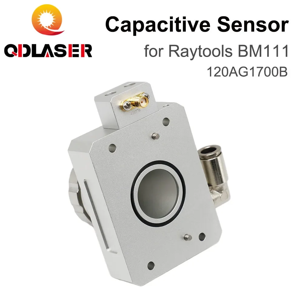 QDLASER Laser Capacitive Sensor TRA Ceramic Ring Lock Ring Nut Nozzle Connector for Raytools BMH111 Fiber Laser Head