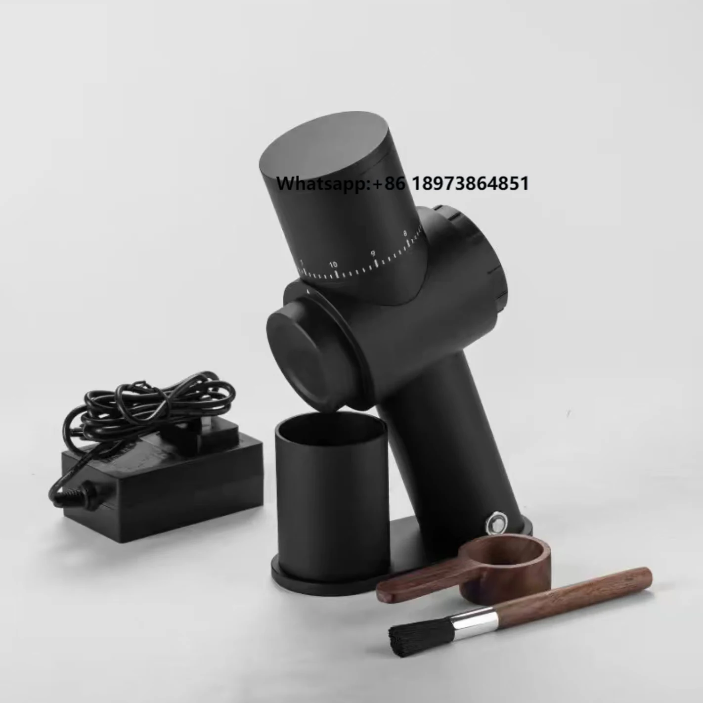 

Professional Commercial Espresso Electric Coffee Grinder Machine for Home RV Shops Hotels