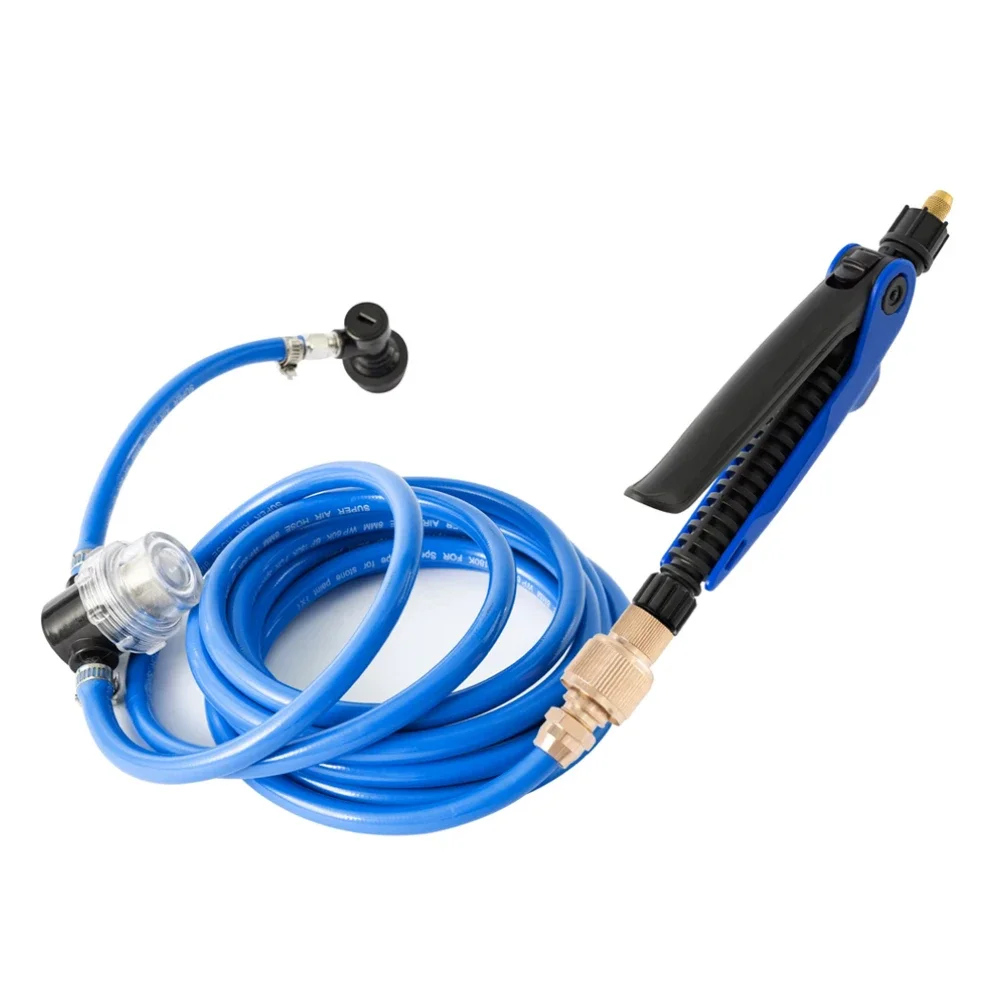 Filtered Water Hose Kit With Spray Nozzle Adapter For Car Wash Window Tinting Pressure Sprayer Cleaning Tool