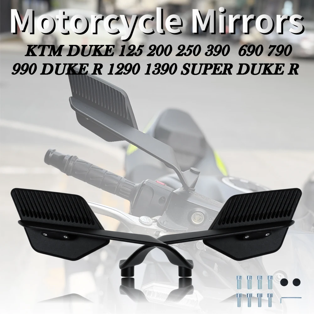 Für KTM 990 1290 1390 Super Duke Adventure 125 200 390 690 790 890 Sport Motorräder Rückspiegel Einstellbare Seitenspiegel