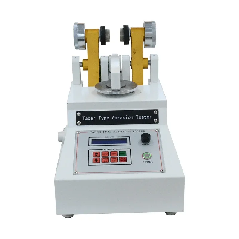 Wear testing machine floor leather plastic paper rubber testing device