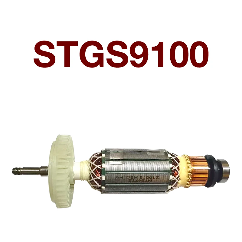 

AC220-240V Rotor Armature Angle Grinder Replacement Accessories for Stanley STGS9100 Power Tools Rotor Armature Anchor Coil