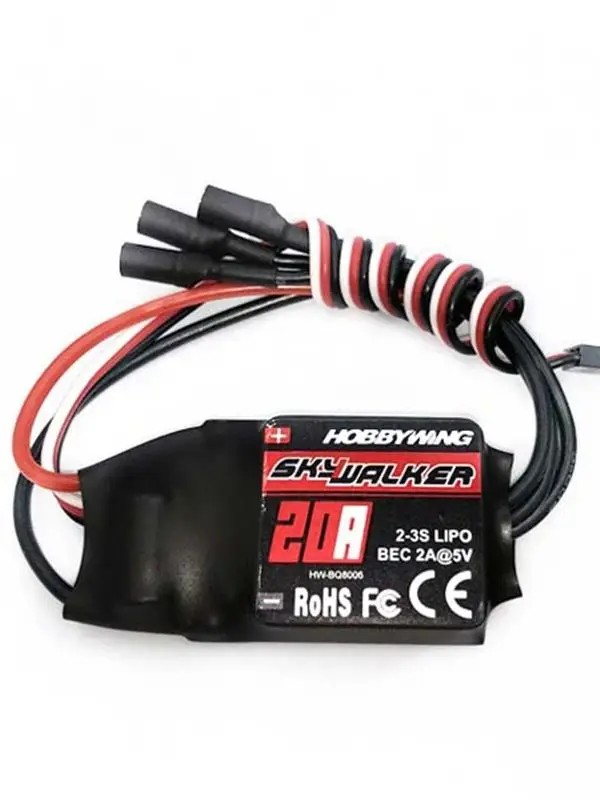 

Электрический регулятор скорости Hobbywing Skywalker 20A 30A ESC с UBEC для радиоуправляемых FPV квадрокоптеров самолетов вертолетов