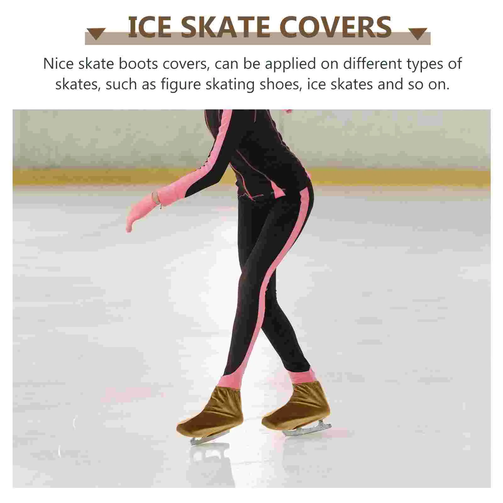 Figure Skates Covers Ice Skating Supply Accessories Wear-resistant Blue Boot Child