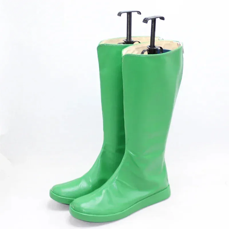 

RealCos Tokio Mew Midorikawa Retasu, зеленые туфли, ботинки, костюм для косплея на Хэллоуин, реквизит