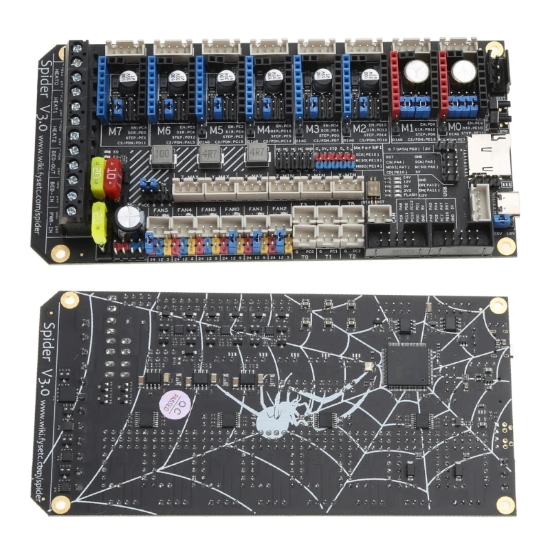 

3D Printer Mother Board Spider V2.2 Control Boards Support TMC2209 TMC2208 Replace SKR V1.3 Compatible for Voron Durable