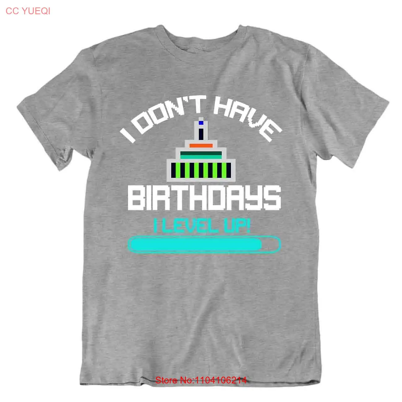 

Футболка Gamer Birthdayays Футболка Level Up Футболка Born Gamer