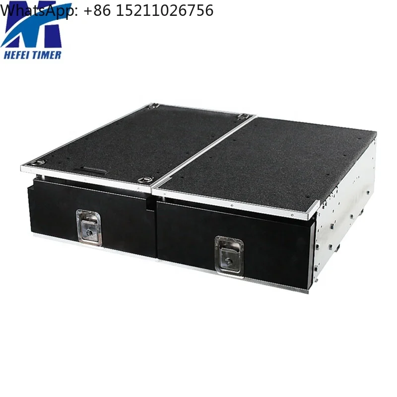 HFTM Brand Aluminum Offroad 4wd TravelingTruck Bed Tool Box Storage Drawer System for MITSUBISHI Pajero  V73/V78/V93/V95/V97