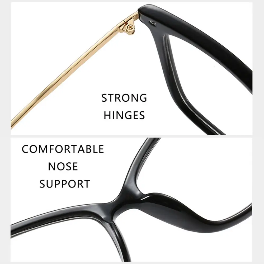 

Classic Blue Ray Blocking Anti-Blue Light Glasses Eye Protection Metal Computer Goggles Ultralight Frame Eyewear Men Women