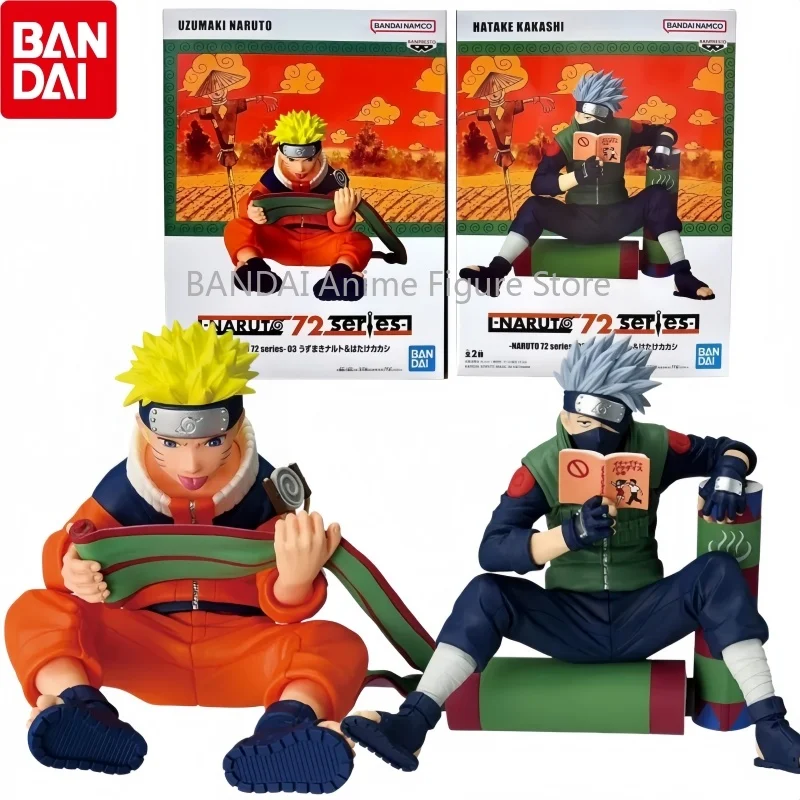 

In Stock Original BANDAI BANPRESTO Naruto 72 Series- 03 Hatake Kakashi Uzumaki Naruto Anime Model Collection Toys Gifts WY