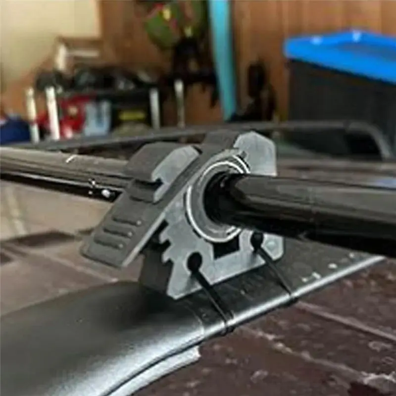 AU16-Rubber Clamp Shovel Holder For Off-Road Vehicles Truck Trailer 30-40Mm Diameter Car Quick Installation Clamp