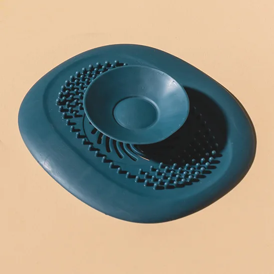 3 pezzi filtro per lavello da cucina a prova di spruzzi push per sigillare copertura di scarico quadrata blocco odori anti intasamento facile da pulire elementi essenziali per il bagno