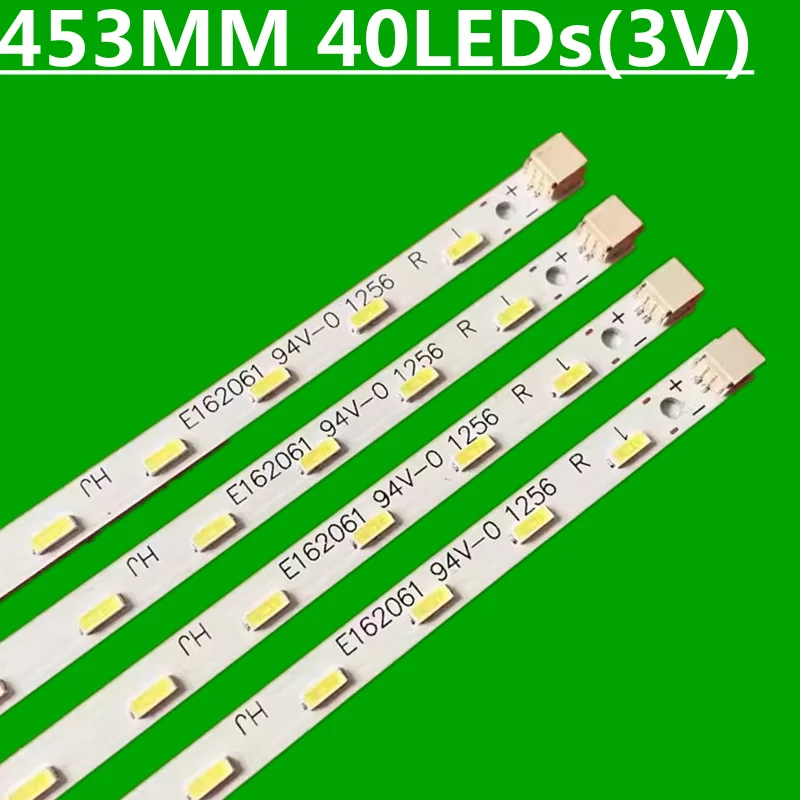 LED 백라이트 스트립, LC-40LE430M LC40LE430M E162061 ELED1086 용, 453mm, 40LED, 20 개