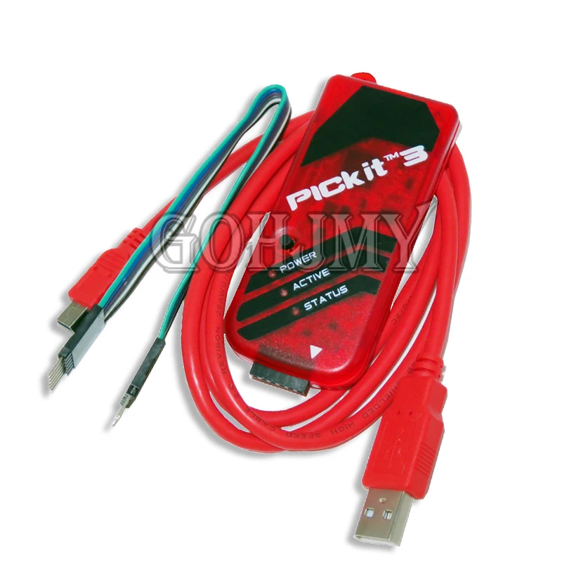 GOHJMY PICKit2 PICKIT3 PICKit3.5 Programmer+PIC ICD2 PICKit 2 PICKIT 3 PICKIT 3.5 Programming Adapter Universal Programmer Seat