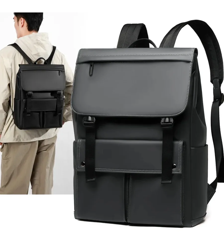 Structured work pack with thoughtful organization keeps tech and documents secure for daily commutes and client meetings