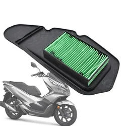 オートバイ用グリーンモーターサイクルエアフィルター,空気要素クリーナー,pcx150,pcx125,pcx 125,150,x3,2013,2014,2015用アクセサリー